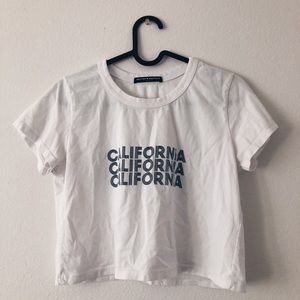 BRANDY MELVILLE CALIFORNIA CROP TOP